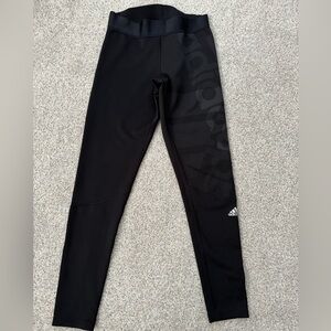 Black adidas leggings size M